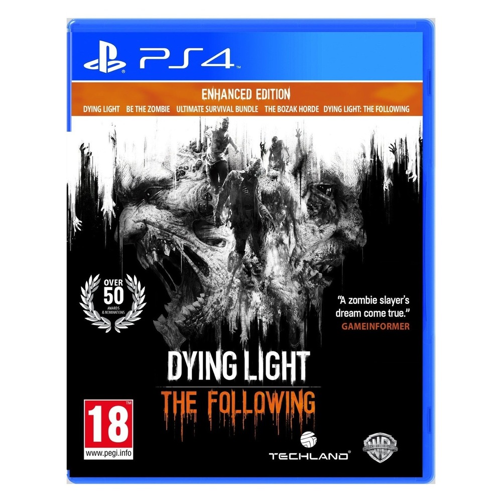 Dying Light: The Following Video‎ Game Enhanced Edition For PlayStation 4 (PS4)